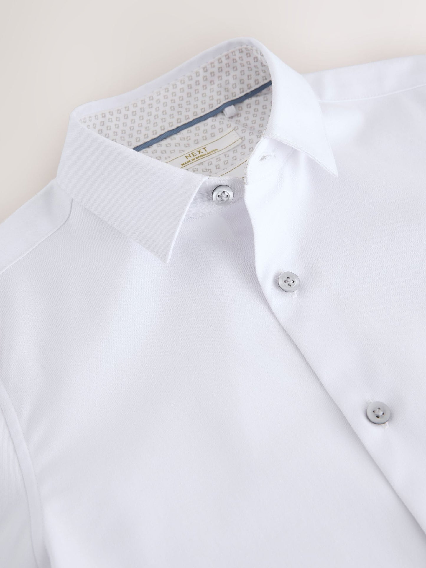 Dsiney Kidz - White Short Sleeves Smart Plain School Shirt (3-16yrs) image 3