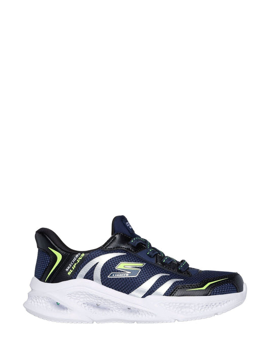 Skechers Blue Slip-Ins Meteor Lights Brisk Beams Trainers image 2