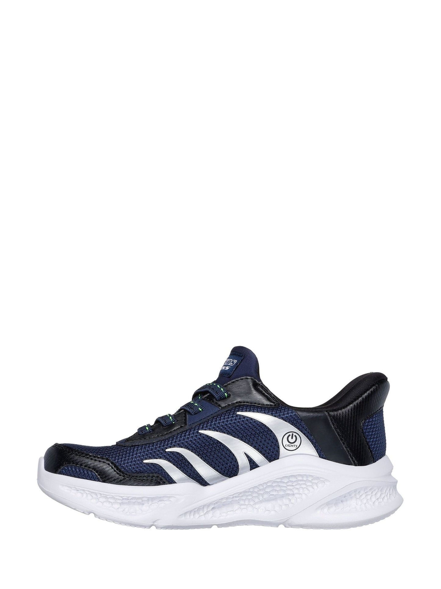 Skechers Blue Slip-Ins Meteor Lights Brisk Beams Trainers image 3