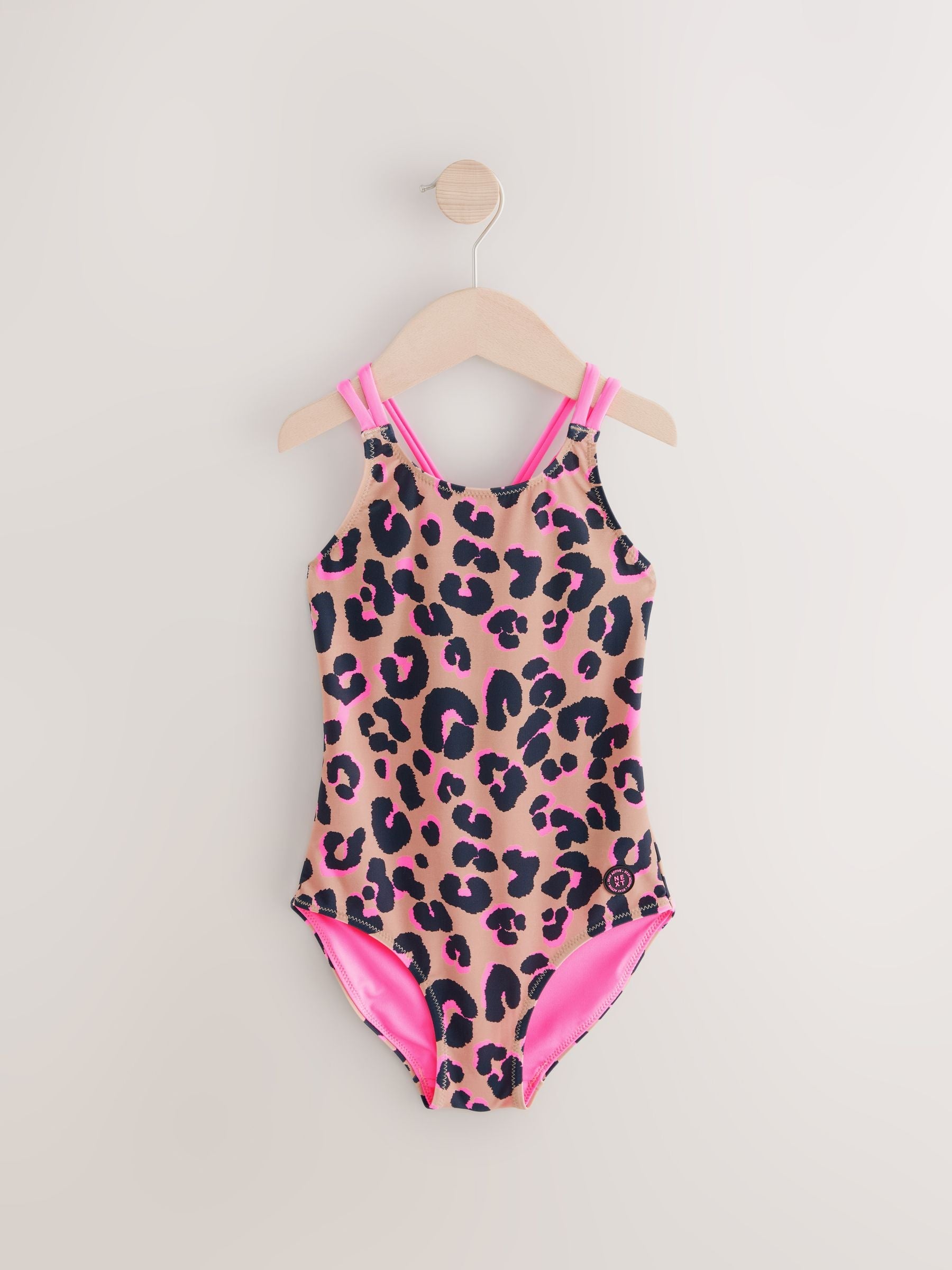 Animal Double Strap Swimsuit (3-16yrs) image 5