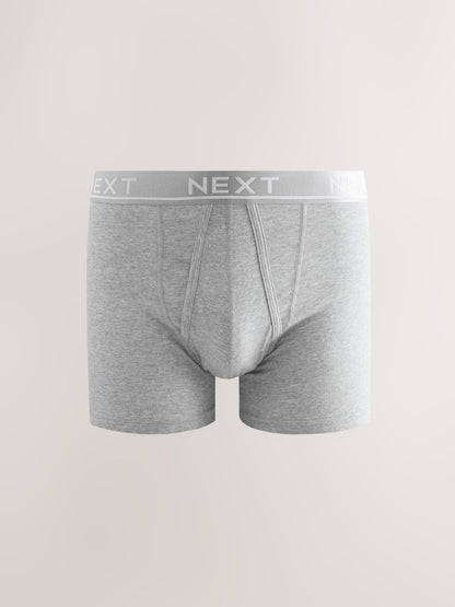 Dsiney Kidz - Core Grey/ Greens 10 pack A-Front Cotton Rich Boxers image 6