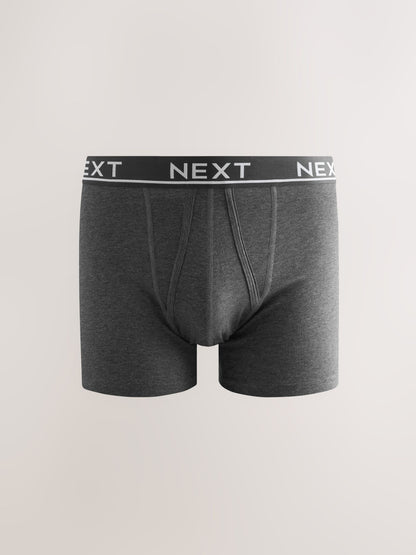 Dsiney Kidz - Core Grey/ Greens 10 pack A-Front Cotton Rich Boxers image 7