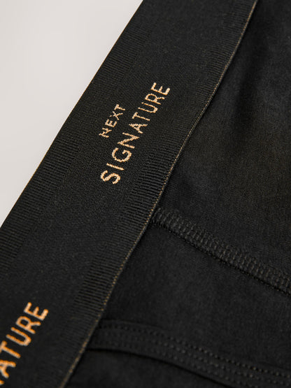 Dsiney Kidz - Black Metallic Comfort 4 pack Supima Cotton Signature A-Front Boxers image 5