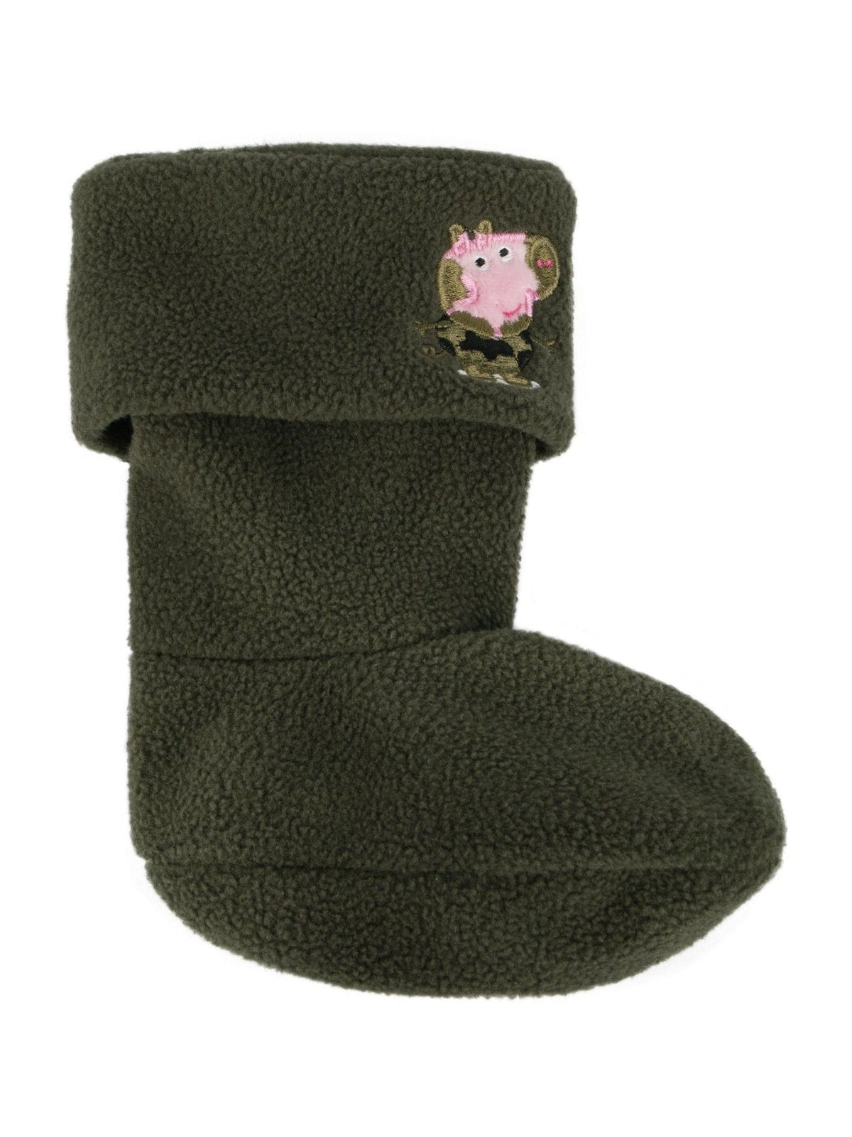 Totes Green Childrens Totes Peppa Pig Welly Liner Socks - image 2