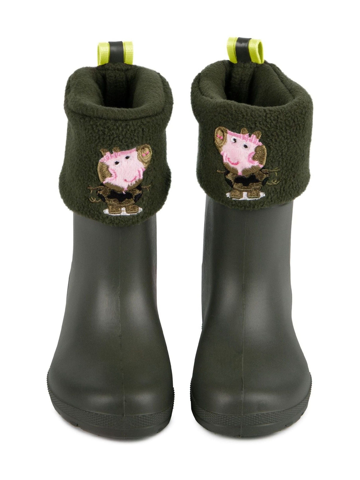 Totes Green Childrens Totes Peppa Pig Welly Liner Socks - image 4