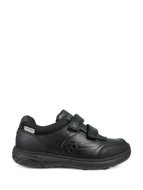 Toezone Black Ace Football School Shoes: Comfort, Memory Foam image 1