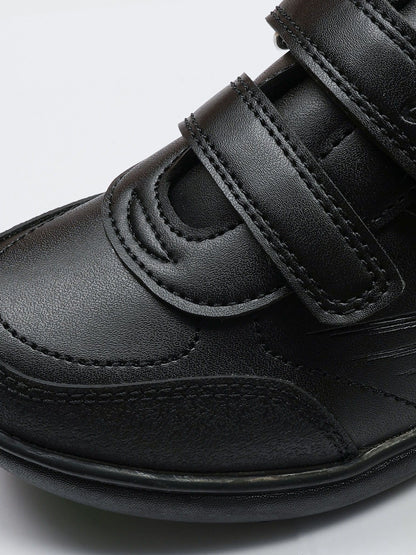 Toezone Black Ace Football School Shoes: Comfort, Memory Foam image 5