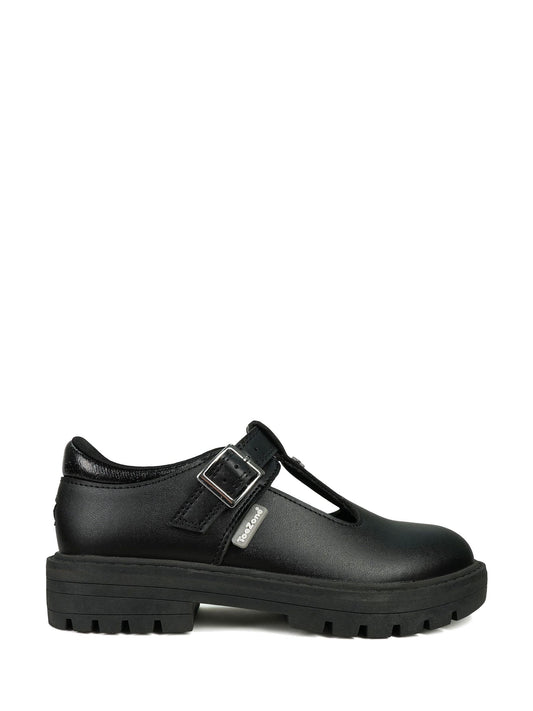Toezone Black Cleo T-Bar School Shoes image 1