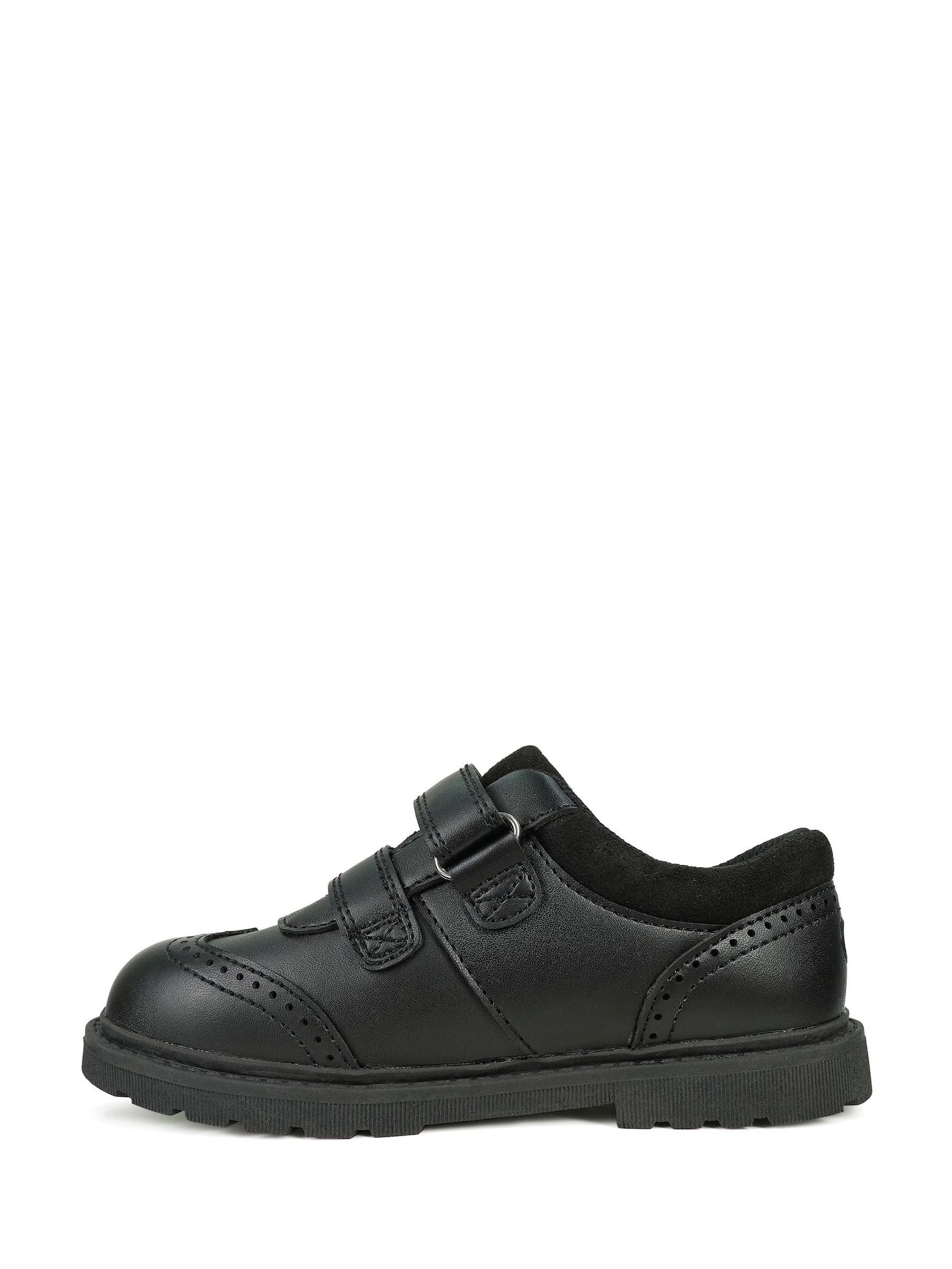 Toezone Black Evan School Shoes: Comfy, Non-Slip And Smart image 2