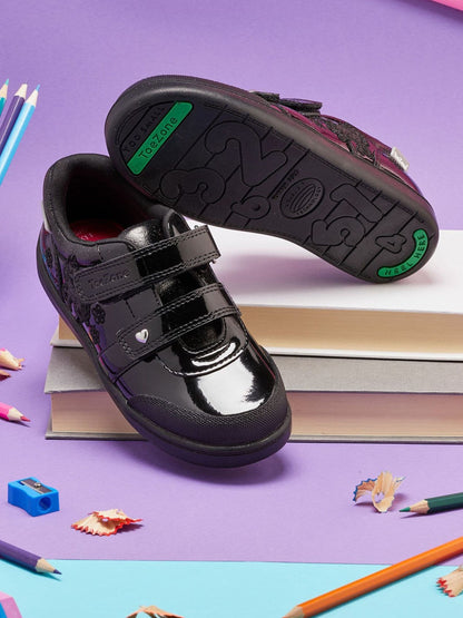 Toezone Black Lia Unicorn Shoes: Non-Slip Outsole image 5