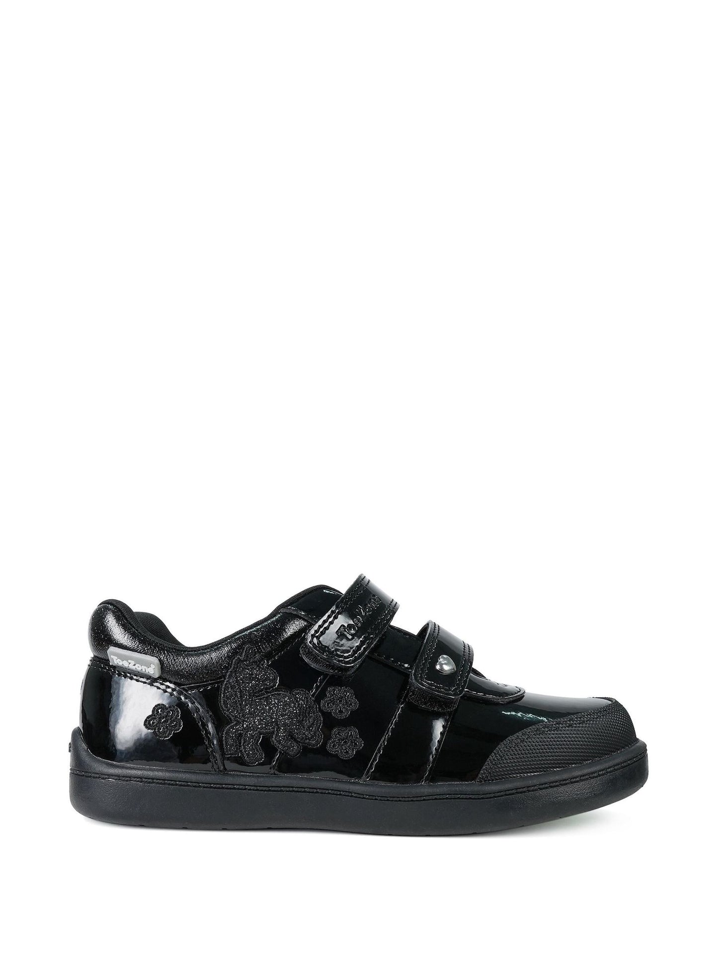 Toezone Black Lia Unicorn Shoes: Non-Slip Outsole image 6