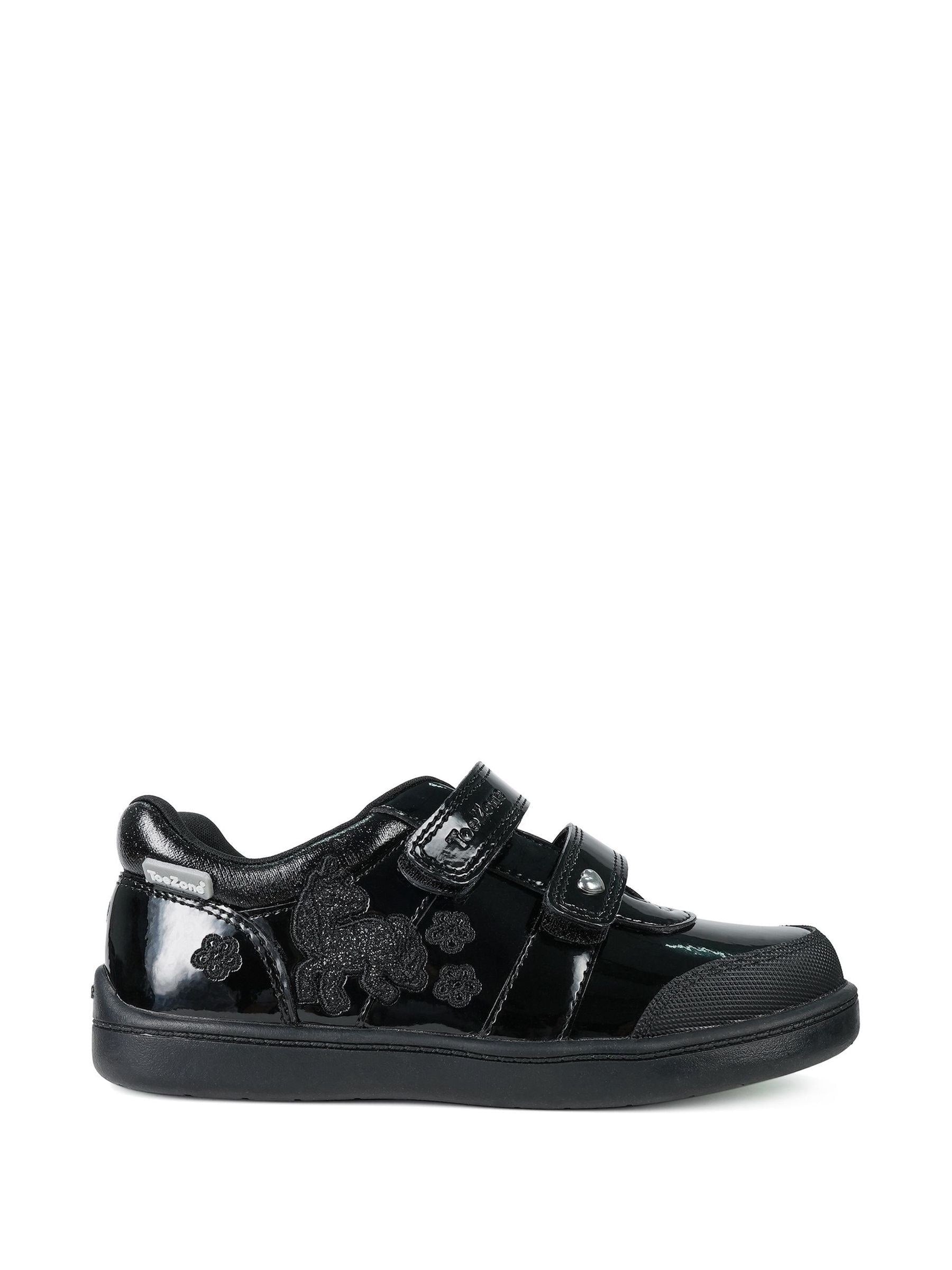 Toezone Black Lia Unicorn Shoes: Non-Slip Outsole image 6