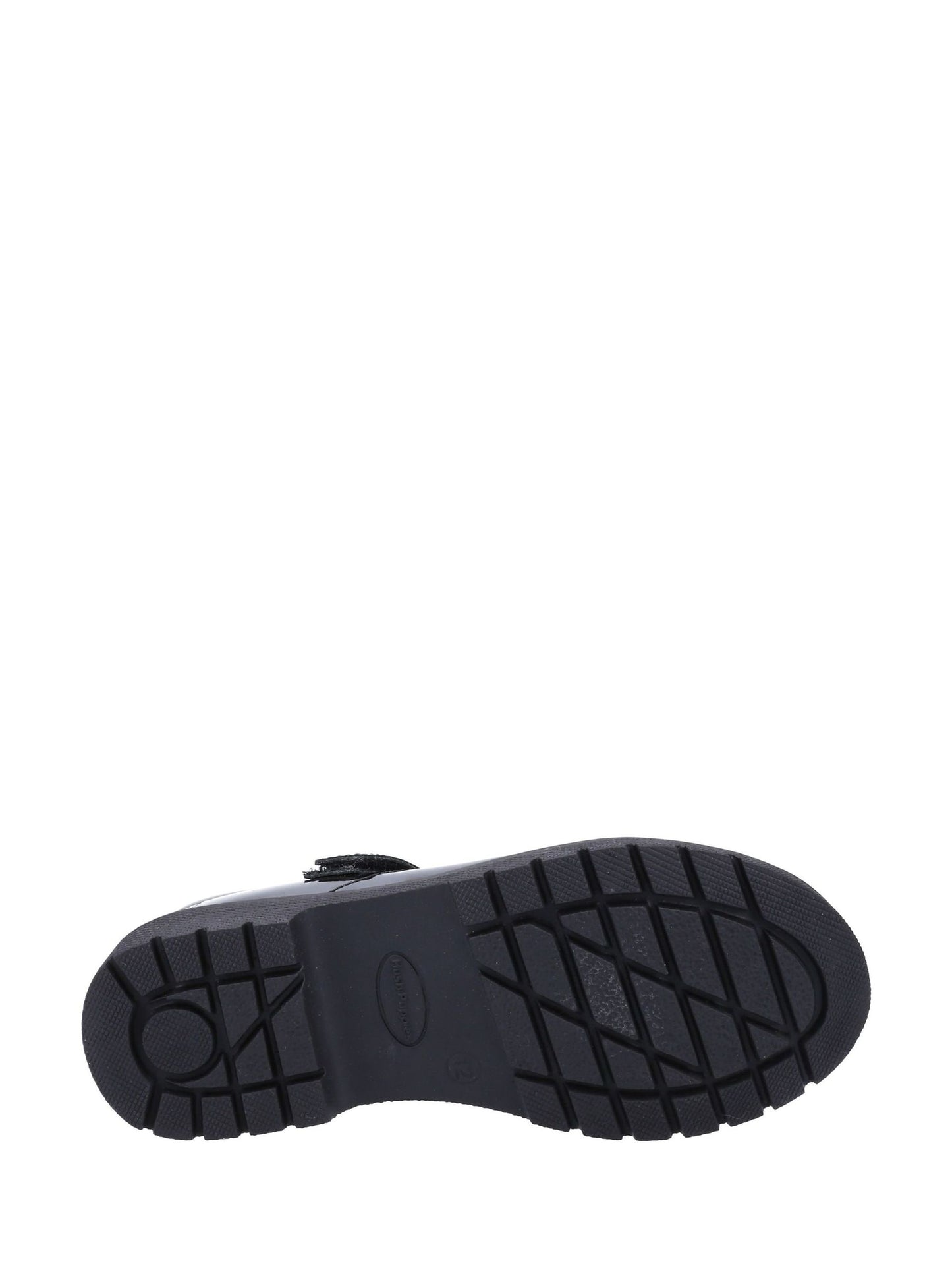Hush Puppies Black Tally Senior Patent School Shoes image 4