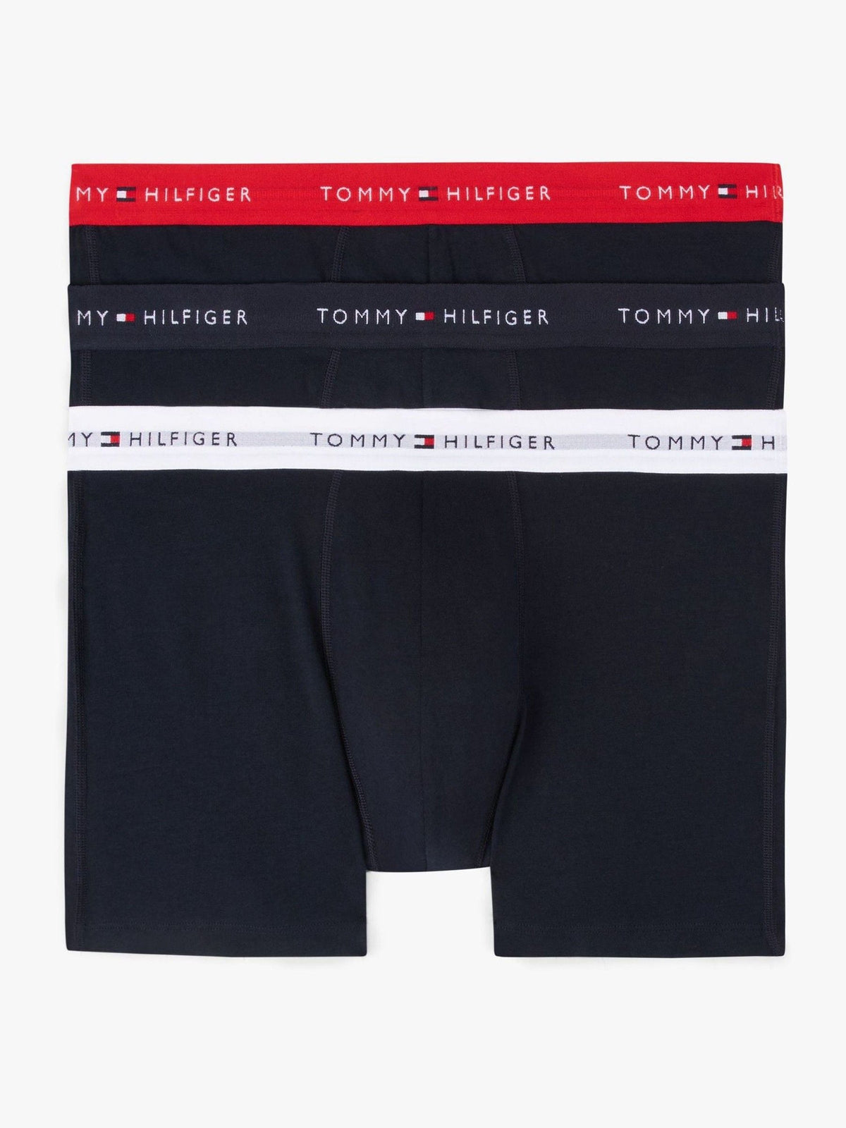 Dsiney Kidz - Tommy Hilfiger Red Tommy Hilfiger Blue Signature Essential Trunks 3 Pack image 1