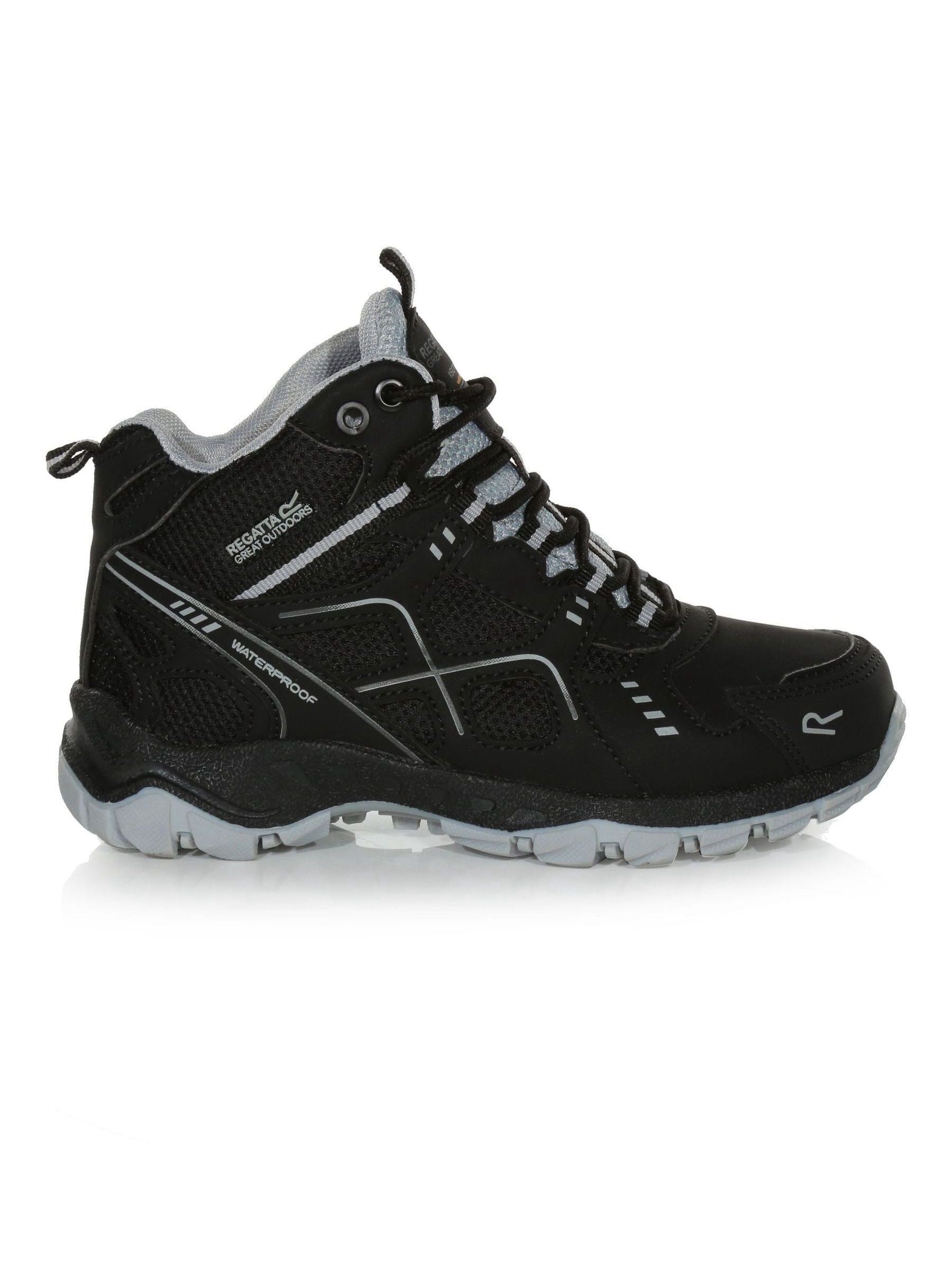 Regatta Black Kids Vendeavour Walking Boots image 1