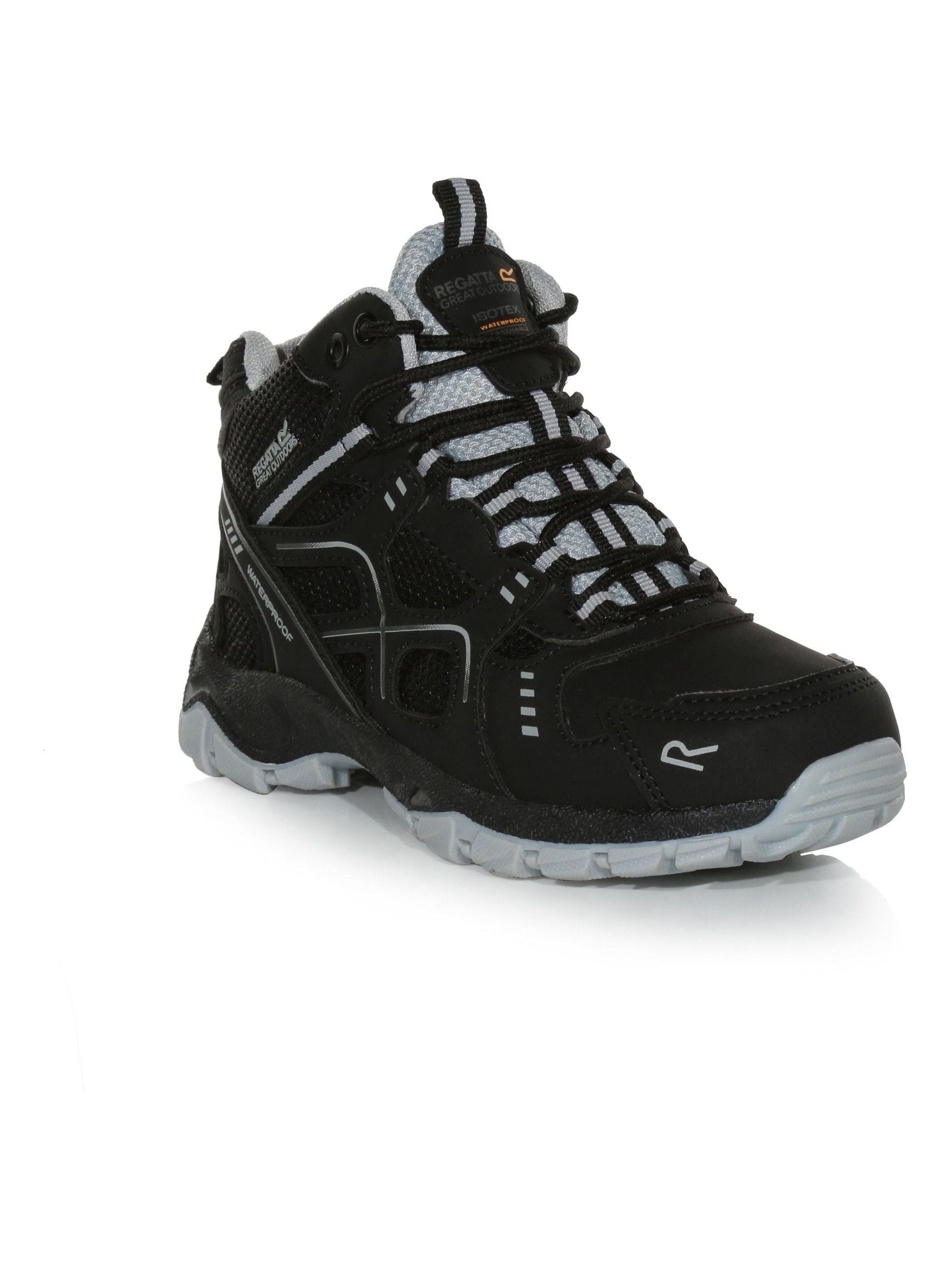Regatta Black Kids Vendeavour Walking Boots image 2