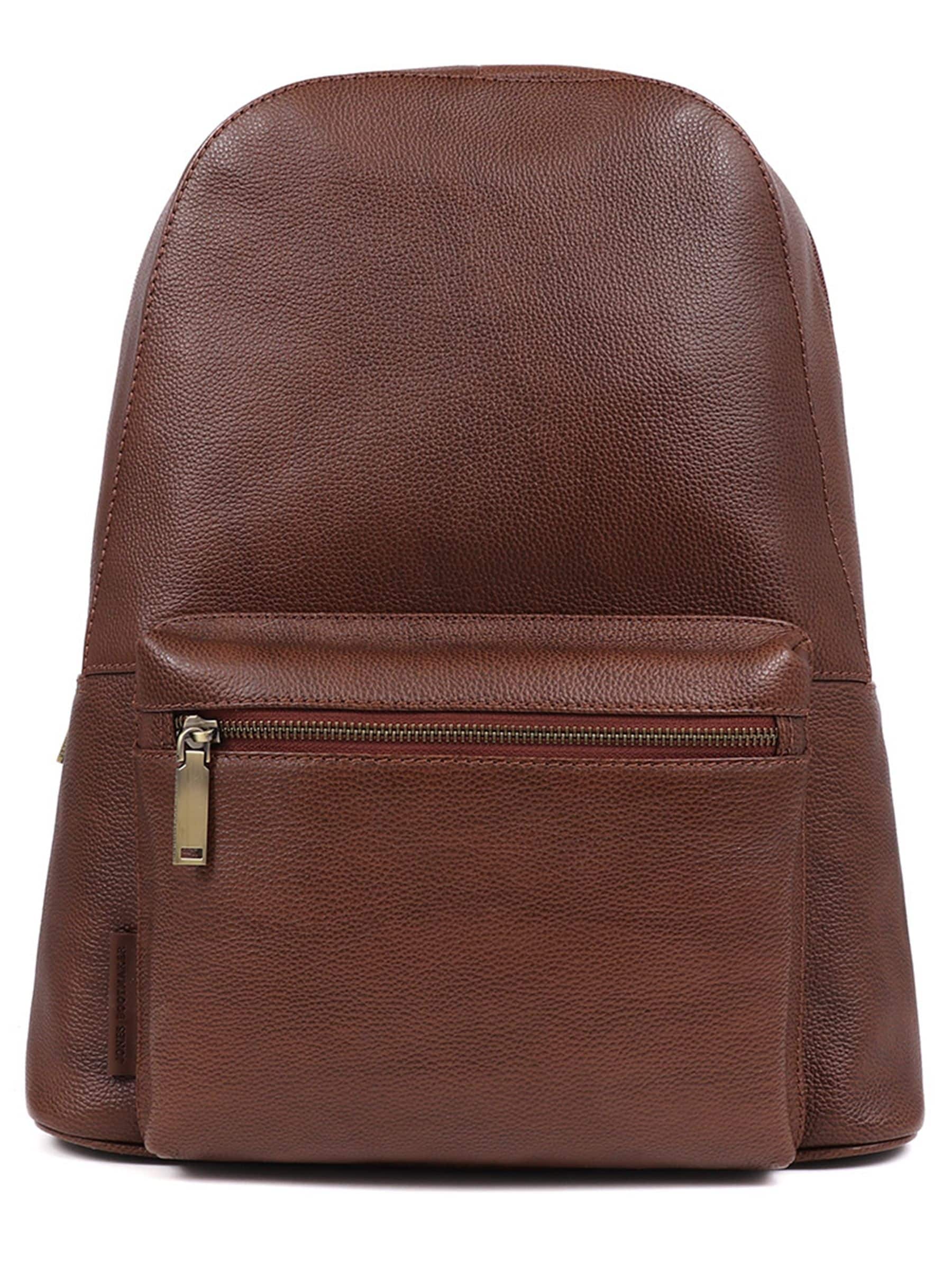 Jones Bootmaker Brown Vally Leather Backpack image 1