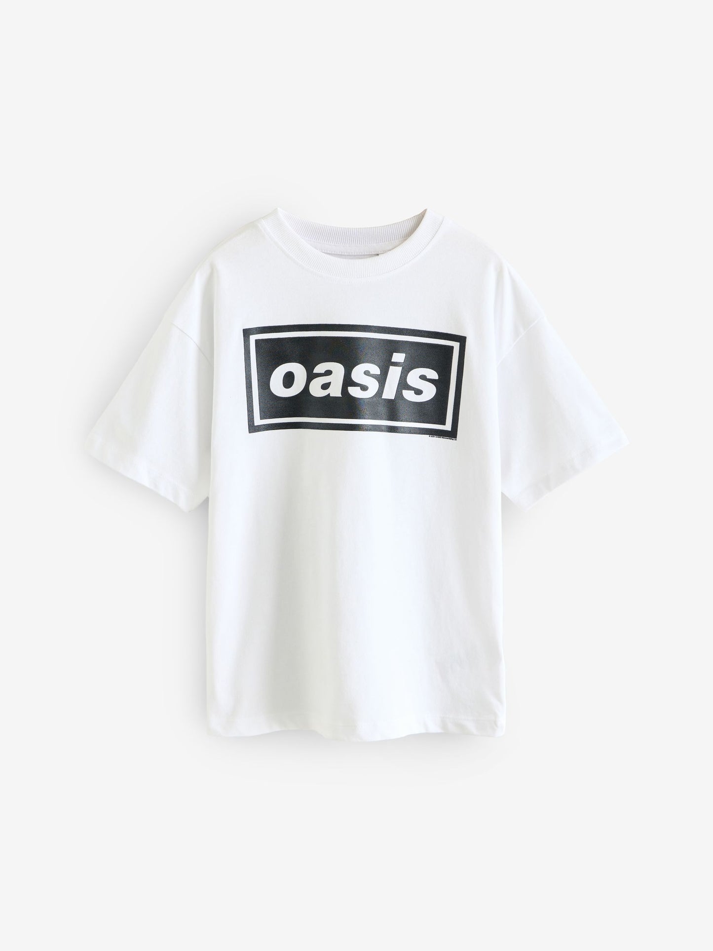 Dsiney Kidz - White/Black Oasis Band T-Shirt (3-16yrs) image 3