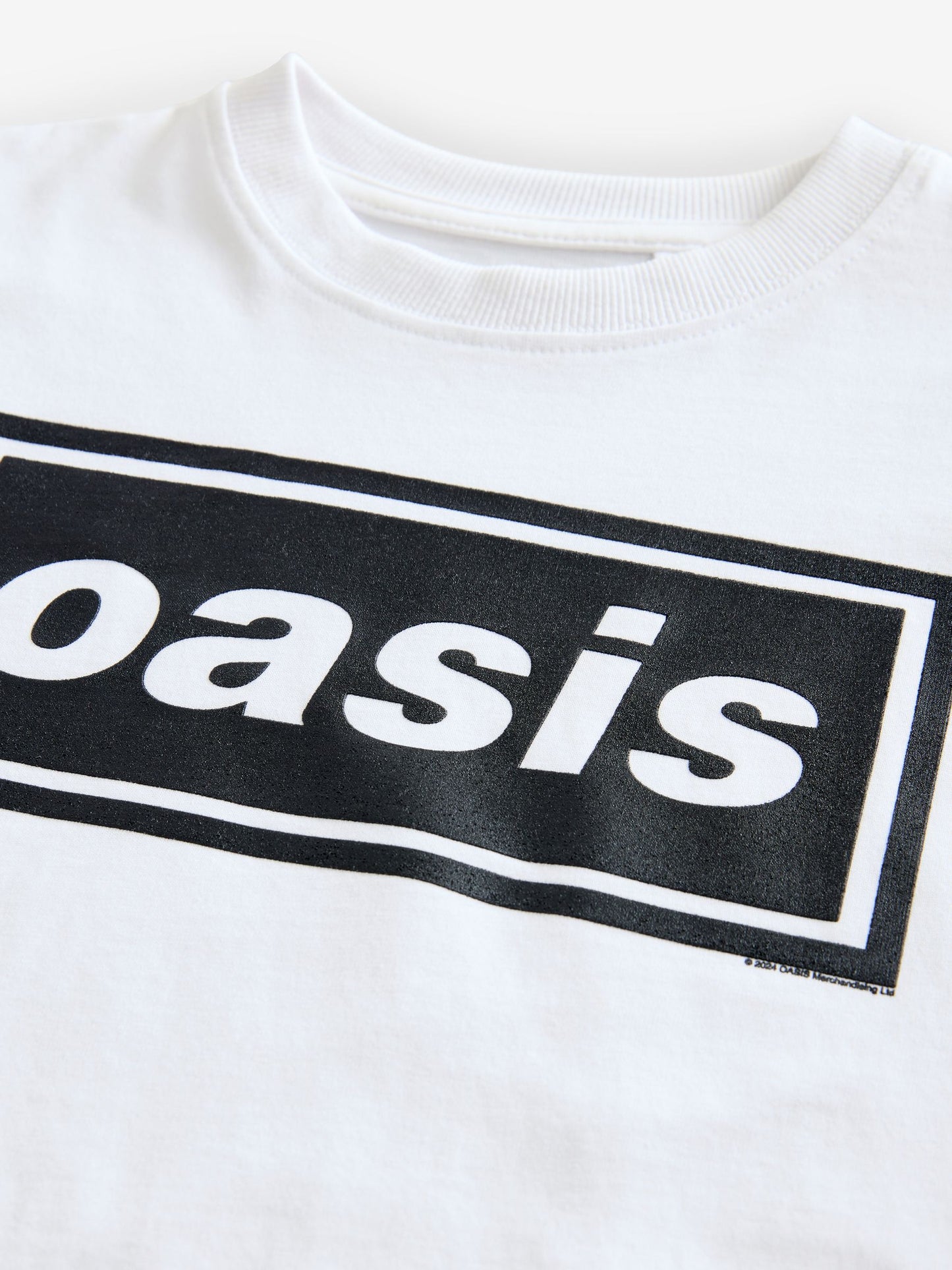 Dsiney Kidz - White/Black Oasis Band T-Shirt (3-16yrs) image 5