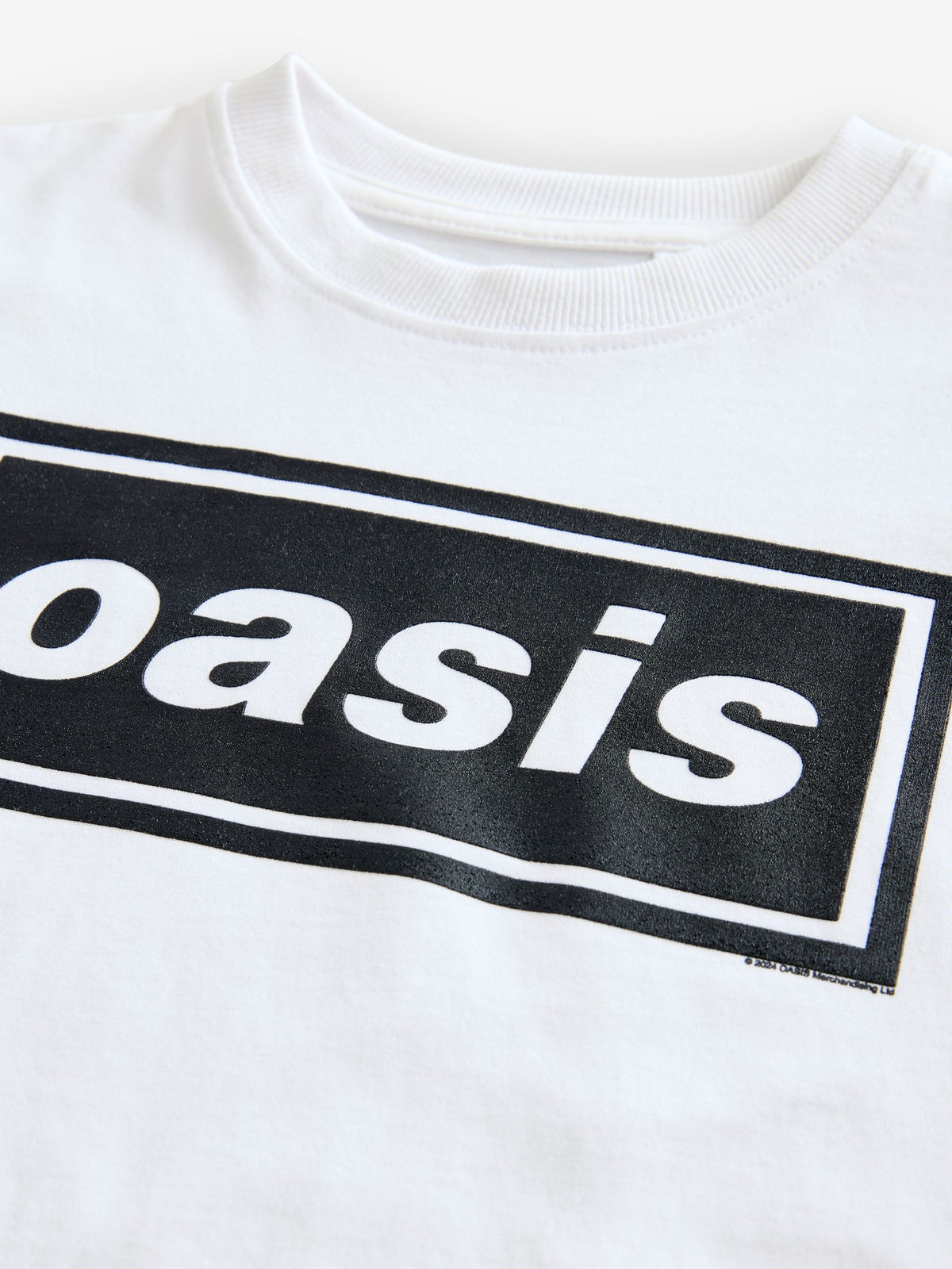 Dsiney Kidz - White/Black Oasis Band T-Shirt (3-16yrs) image 5