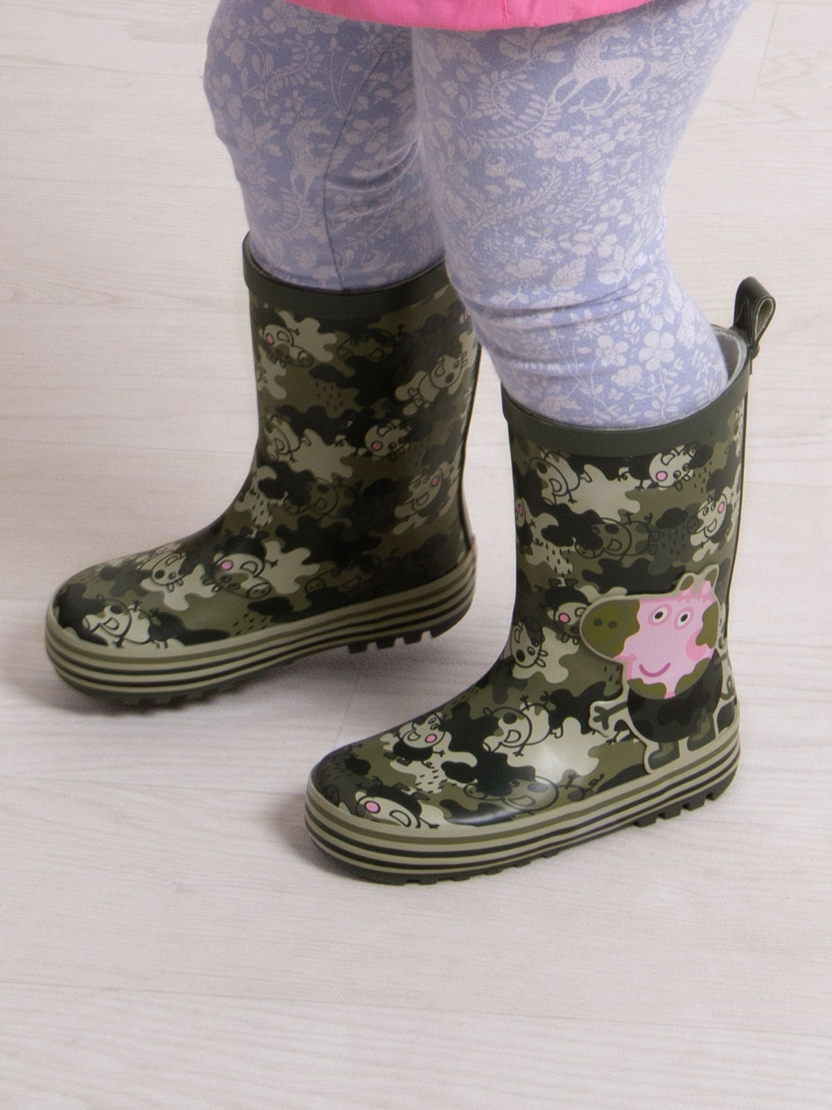 Totes Green George Childrens Peppa Pig Wellies - image 1