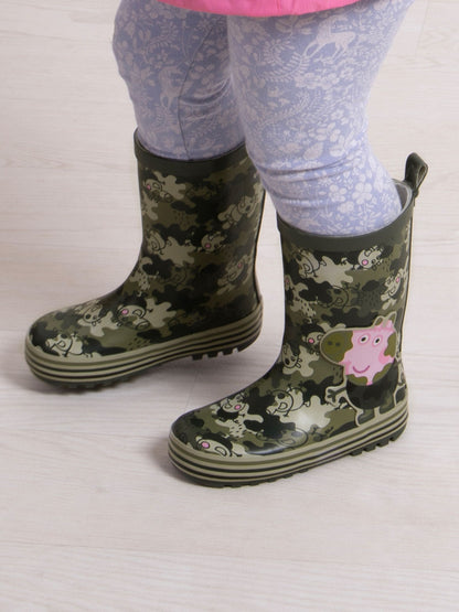 Totes Green George Childrens Peppa Pig Wellies - image 1