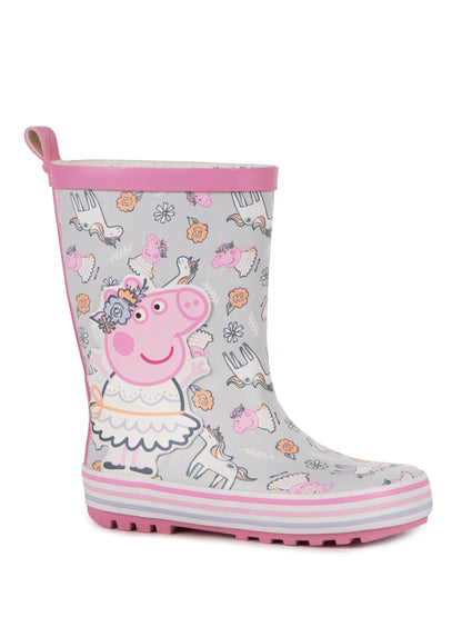 Totes Pink Ballerina Childrens Peppa Pig Wellies - image 2
