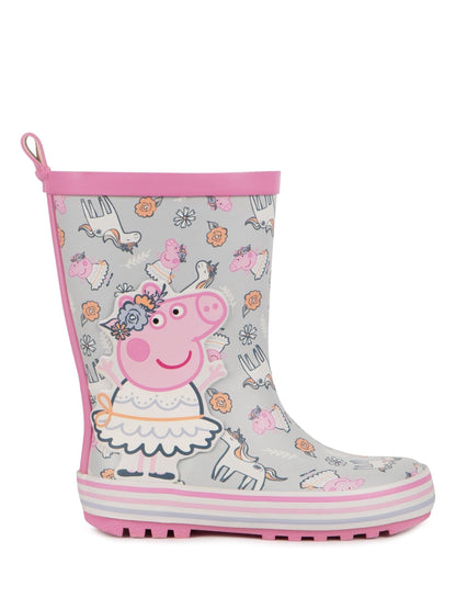 Totes Pink Ballerina Childrens Peppa Pig Wellies - image 3