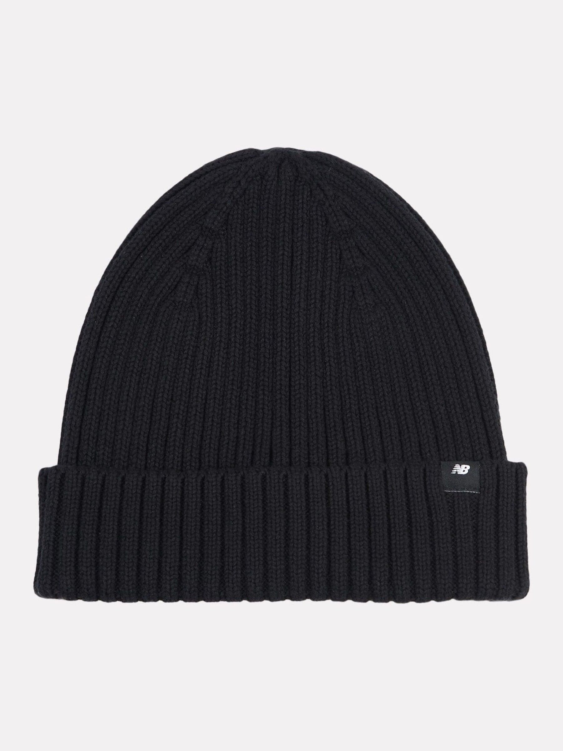 New Balance Black Tab Beanie Hat image 1