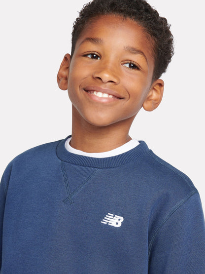 Dsiney Kidz - New Balance Dark Blue Small Logo Sweatshirt image 2