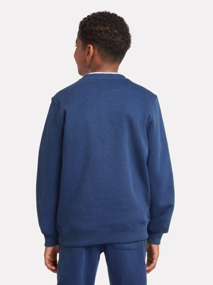Dsiney Kidz - New Balance Dark Blue Small Logo Sweatshirt image 6