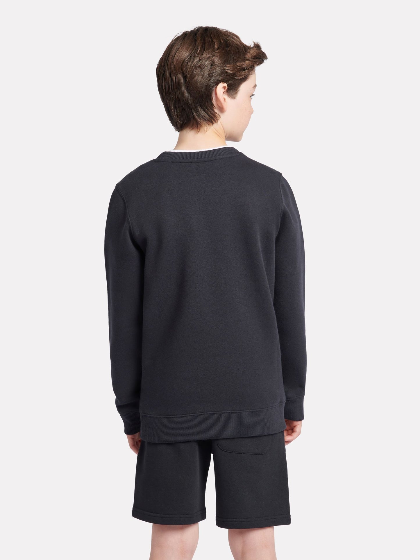 Dsiney Kidz - New Balance Black Stacked Logo Sweatshirt image 3