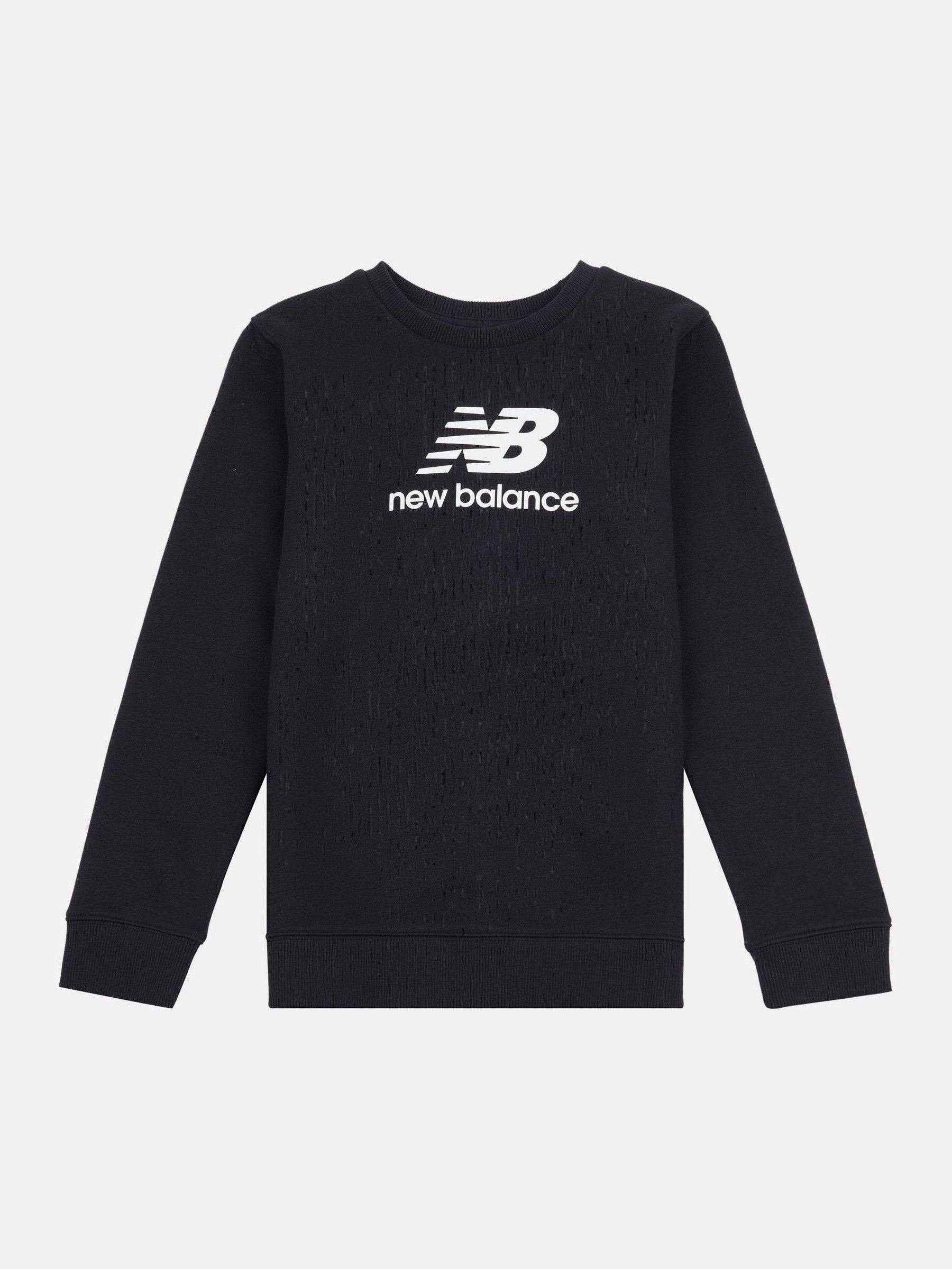 Dsiney Kidz - New Balance Black Stacked Logo Sweatshirt image 6