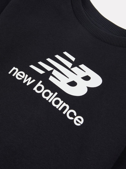 Dsiney Kidz - New Balance Black Stacked Logo Sweatshirt image 8