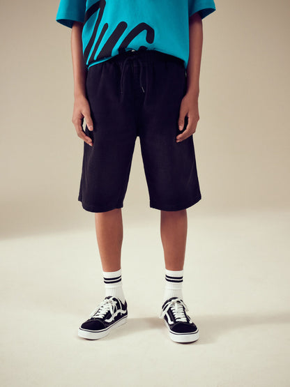 Dsiney Kidz - Black Denim Bermuda Pull On Shorts (3-16yrs) image 1