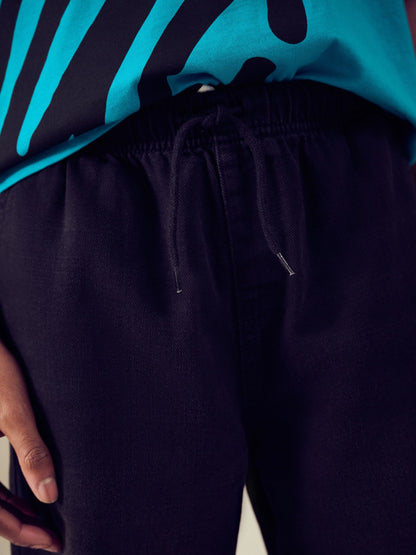 Dsiney Kidz - Black Denim Bermuda Pull On Shorts (3-16yrs) image 4