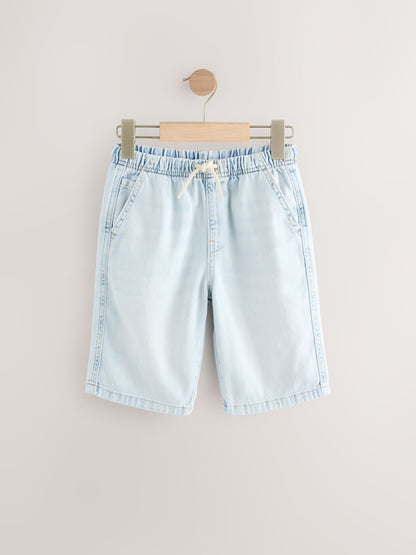 Dsiney Kidz - Bleach Denim Bermuda Pull On Shorts (3-16yrs) image 6