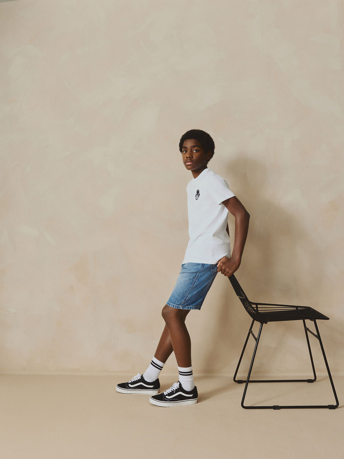 Dsiney Kidz - Mid Blue Denim Bermuda Pull On Shorts (3-16yrs) image 3