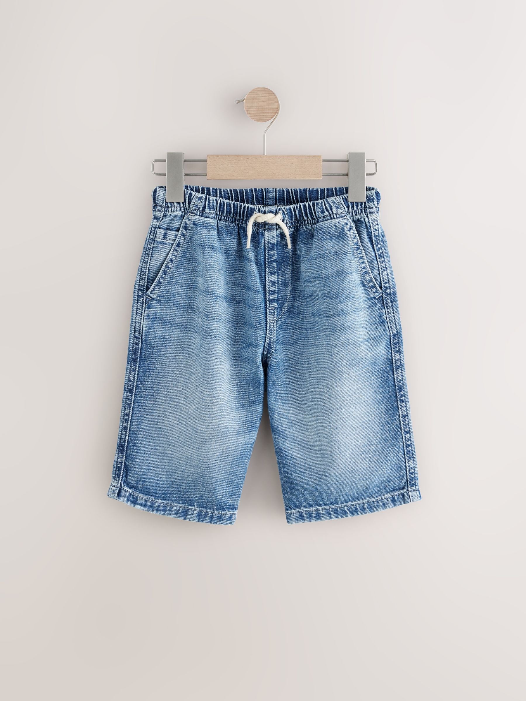Dsiney Kidz - Mid Blue Denim Bermuda Pull On Shorts (3-16yrs) image 6