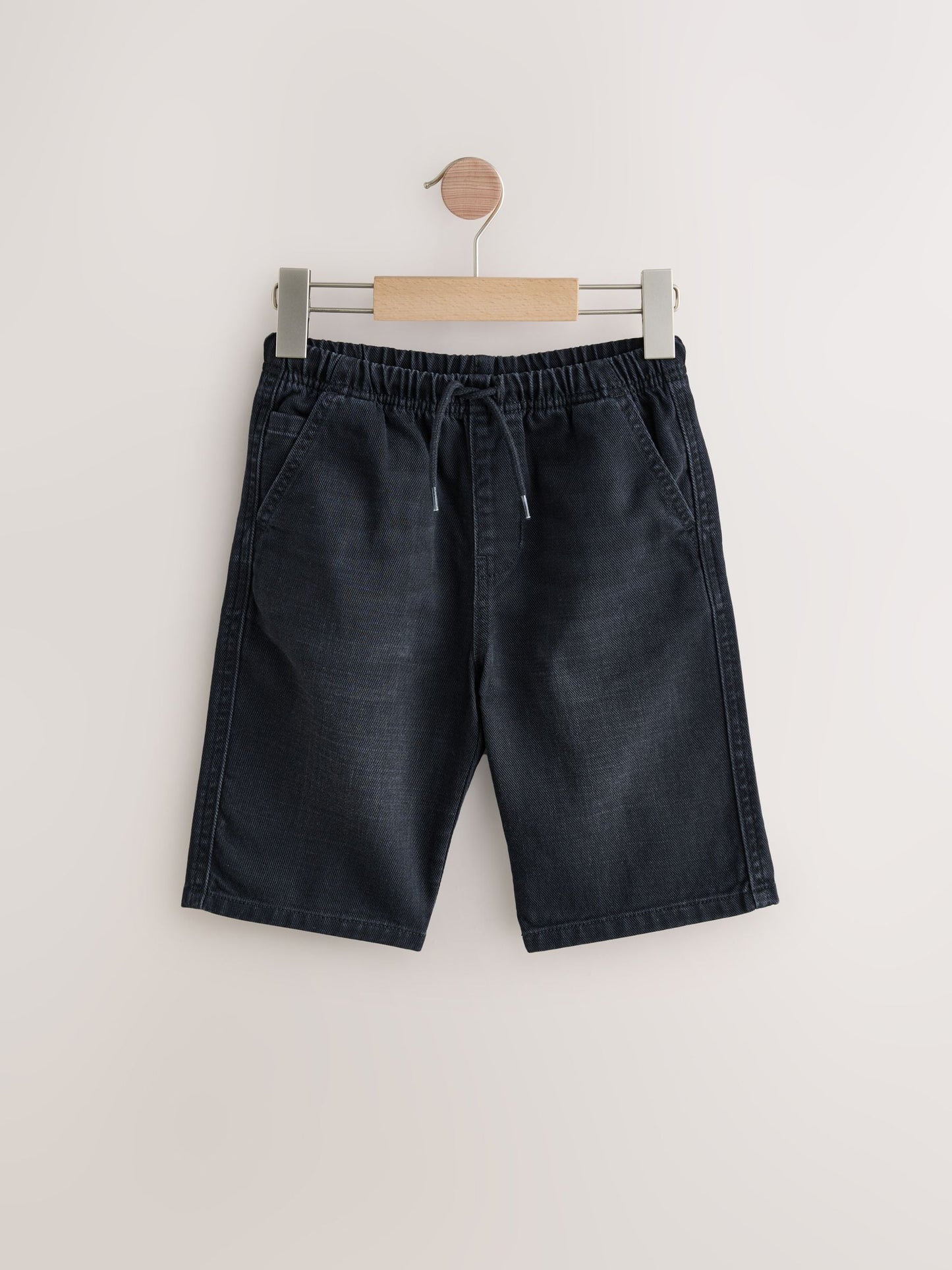 Dsiney Kidz - Mid Blue/Black Bermuda Pull On Denim Shorts 2 Pack (3-16yrs) image 2