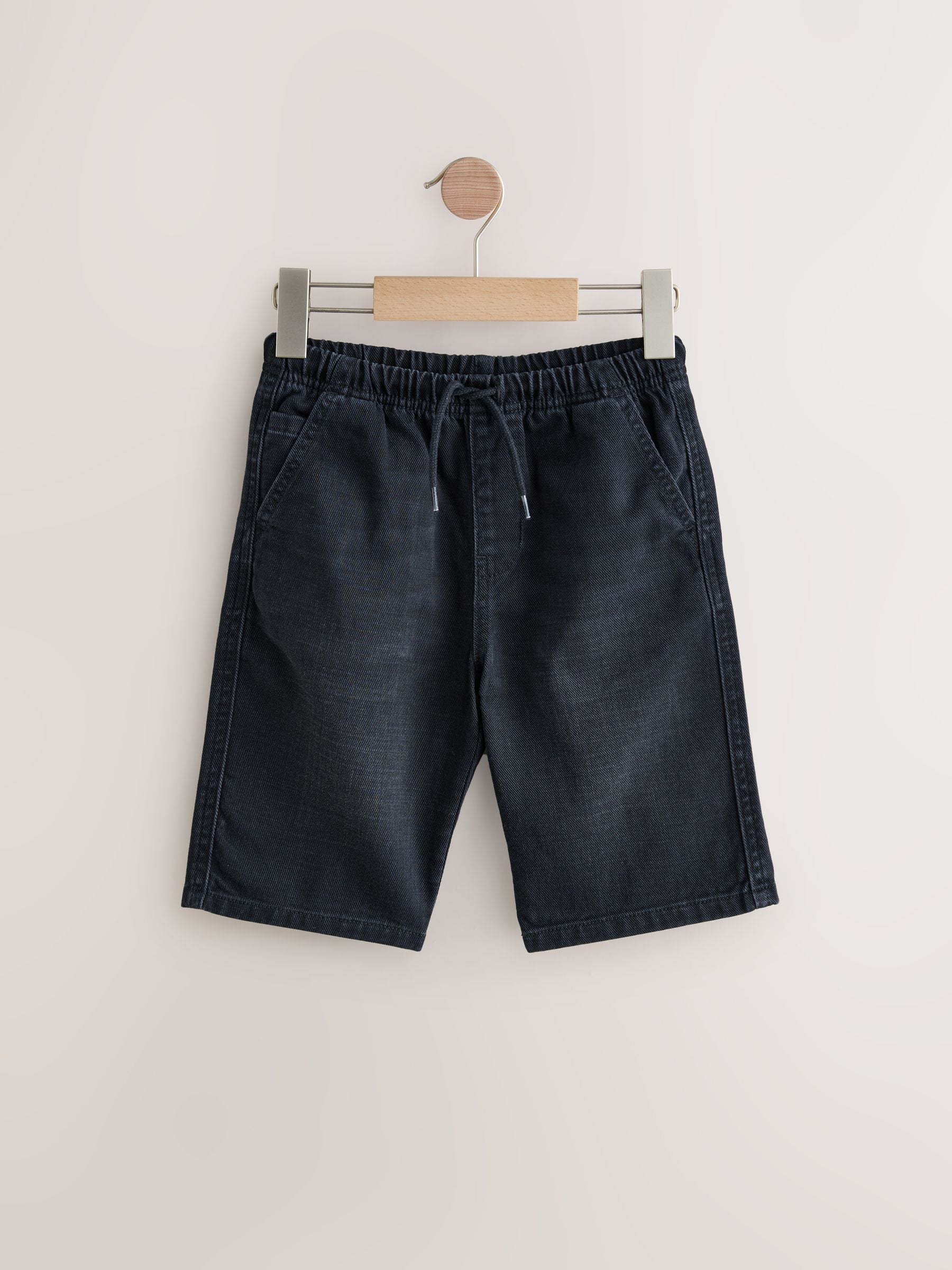 Dsiney Kidz - Mid Blue/Black Bermuda Pull On Denim Shorts 2 Pack (3-16yrs) image 2