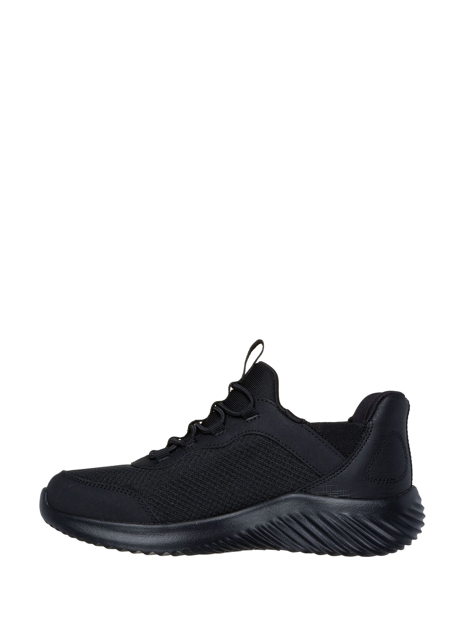 Skechers Black Bounder Brisk Burst School Slip-ins Trainers image 2
