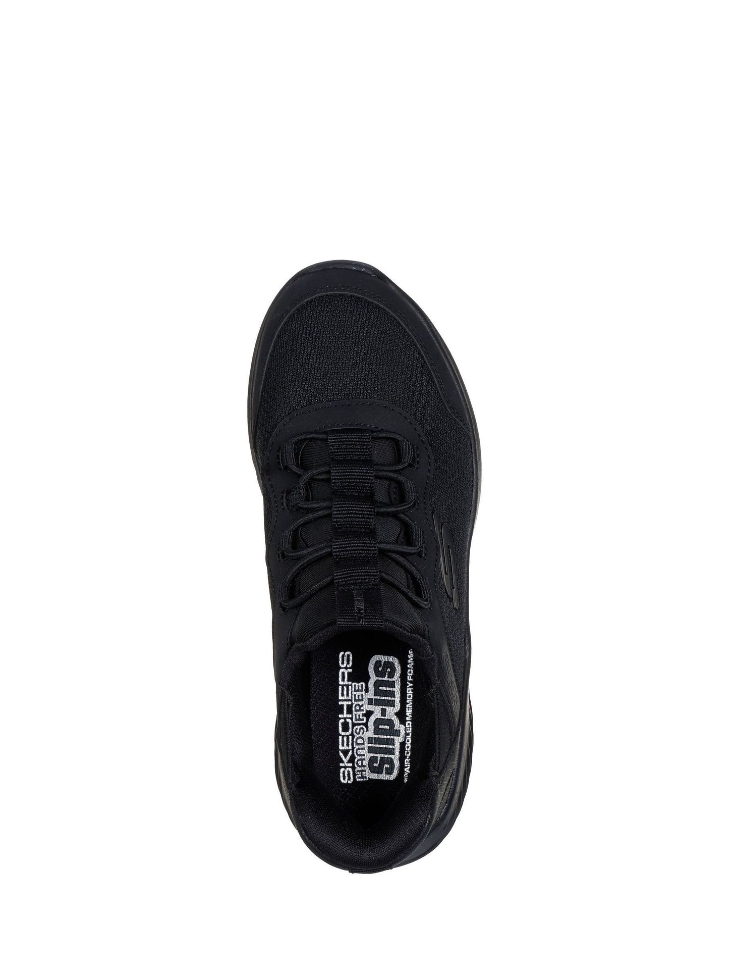 Skechers Black Bounder Brisk Burst School Slip-ins Trainers image 4