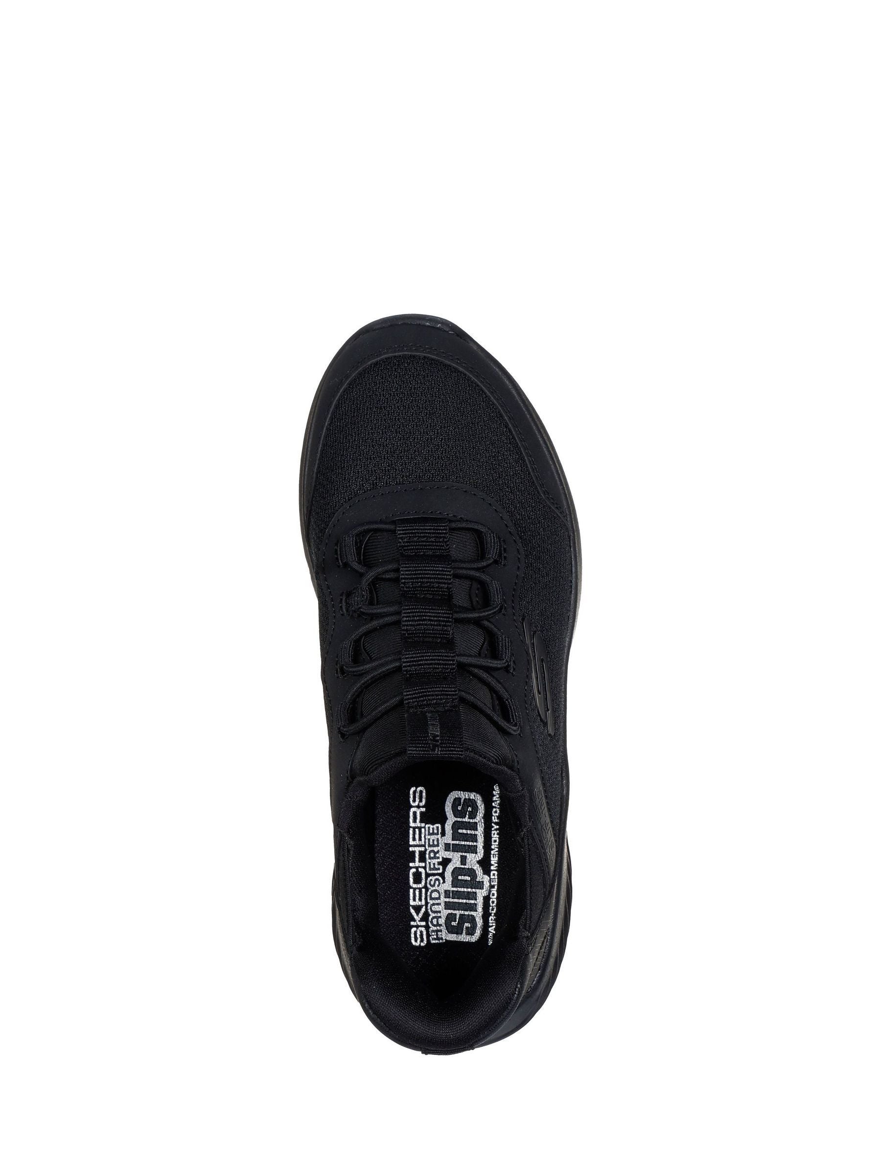 Skechers Black Bounder Brisk Burst School Slip-ins Trainers image 4