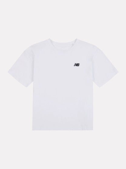 Dsiney Kidz - New Balance White Logo 100% Cotton Short Sleeve T-Shirt image 6