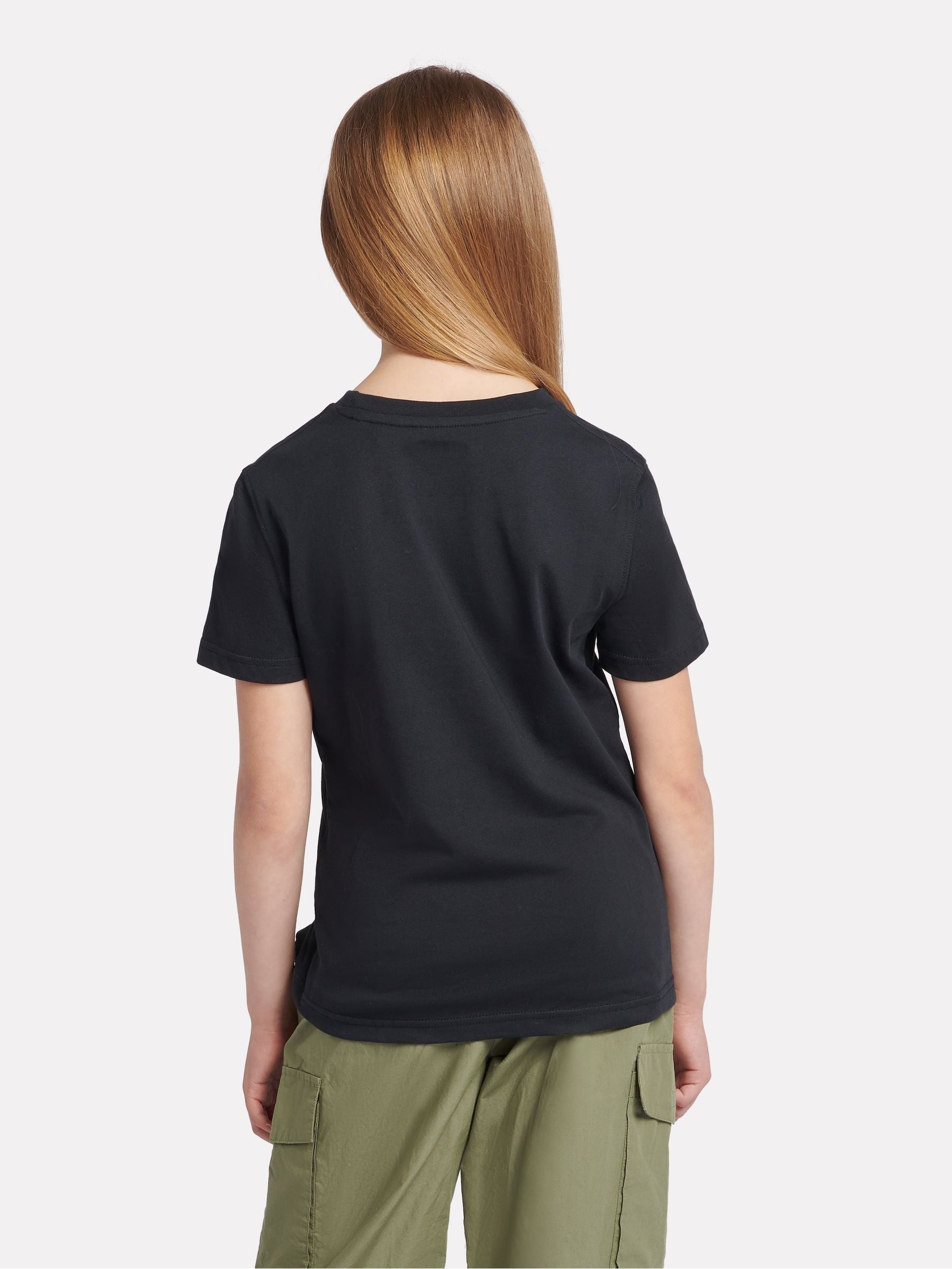 Dsiney Kidz - New Balance Black Stacked Logo T-Shirt image 3