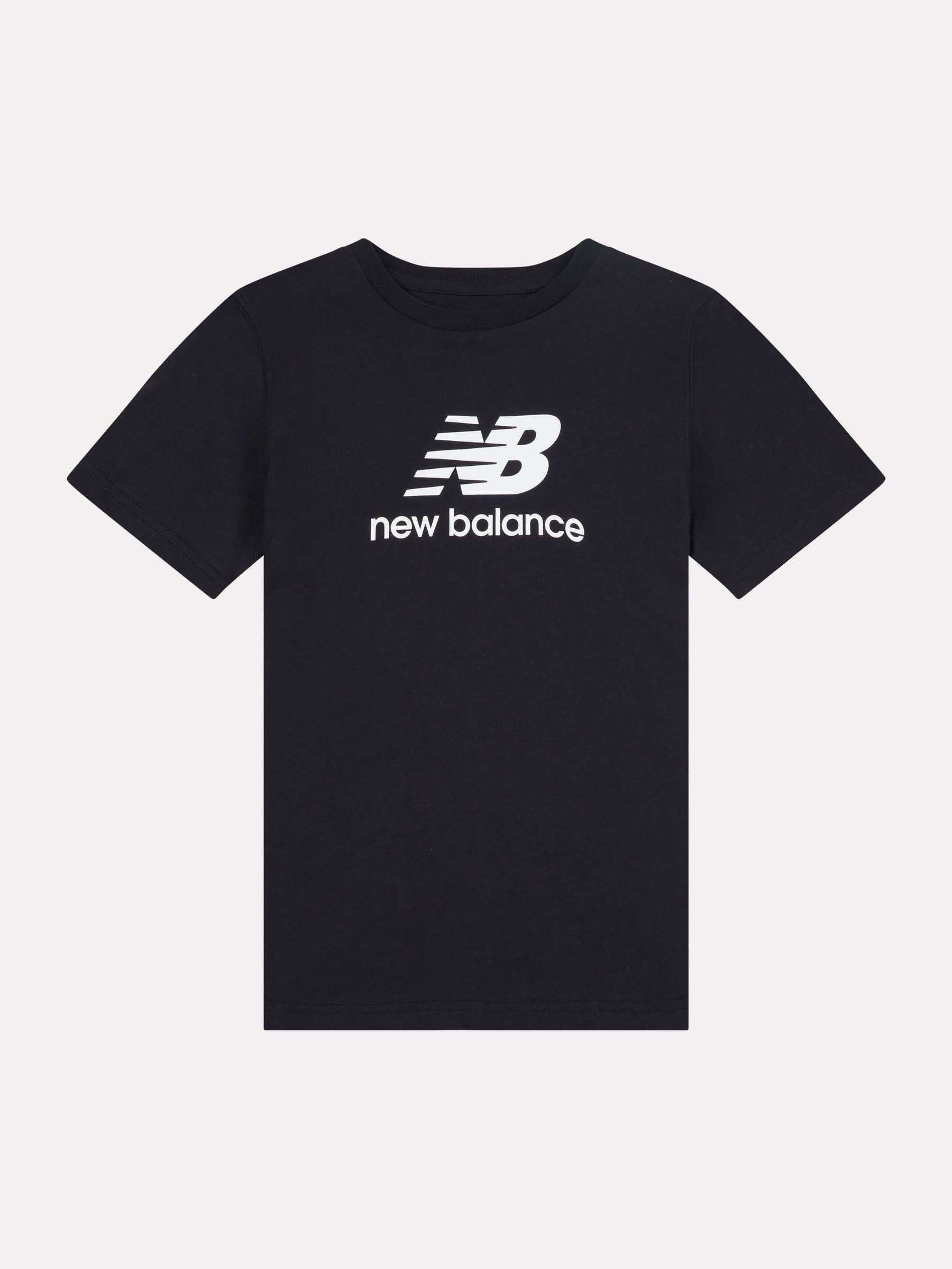 Dsiney Kidz - New Balance Black Stacked Logo T-Shirt image 6