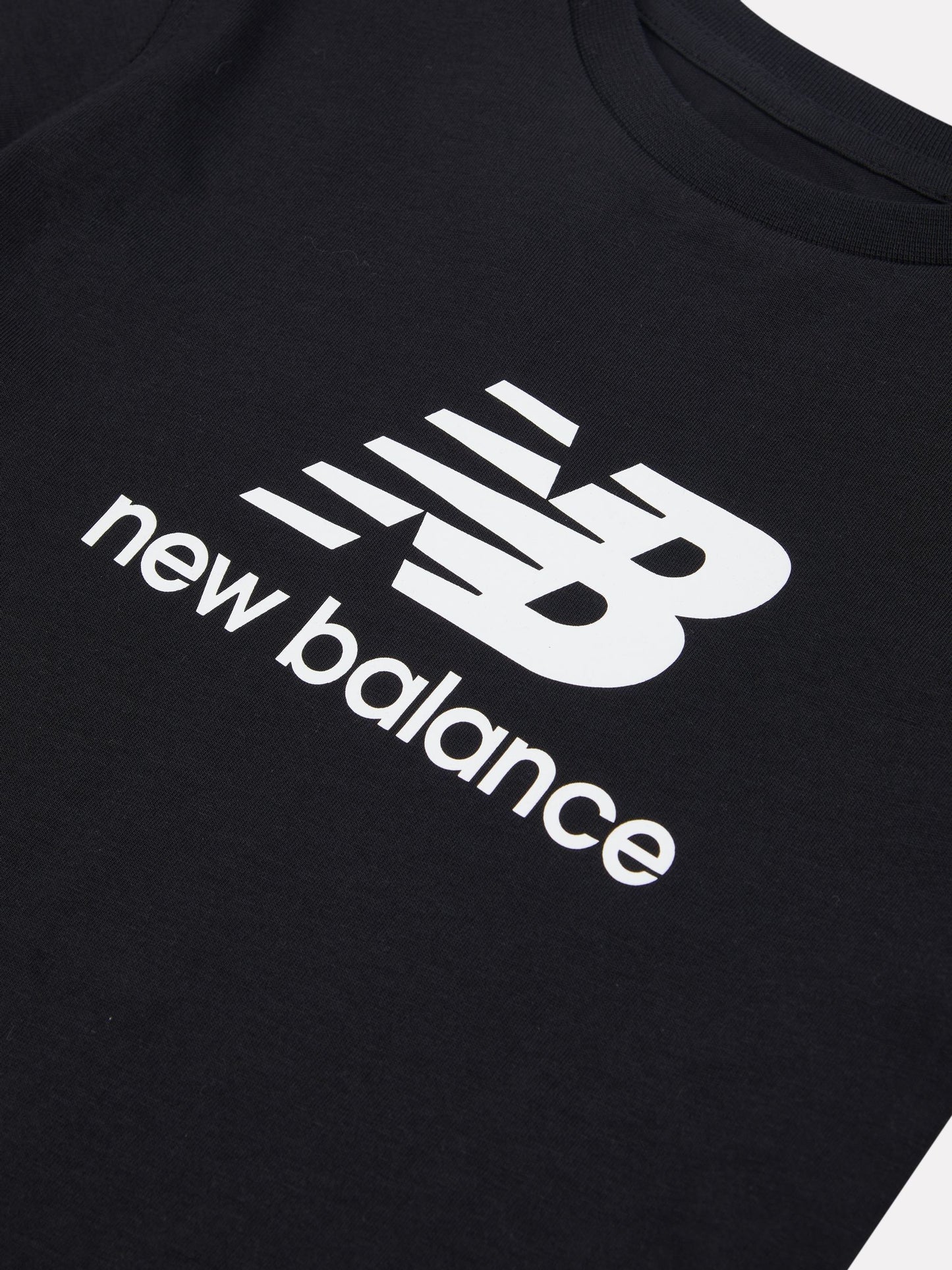 Dsiney Kidz - New Balance Black Stacked Logo T-Shirt image 8