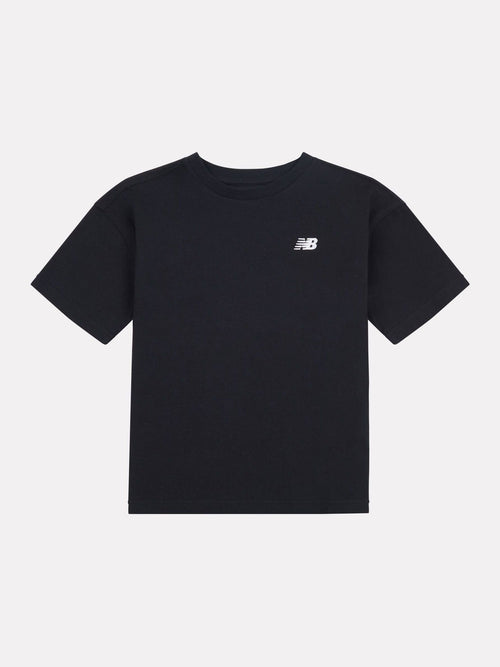 Dsiney Kidz - New Balance Black Logo 100% Cotton Short Sleeve T-Shirt image 1