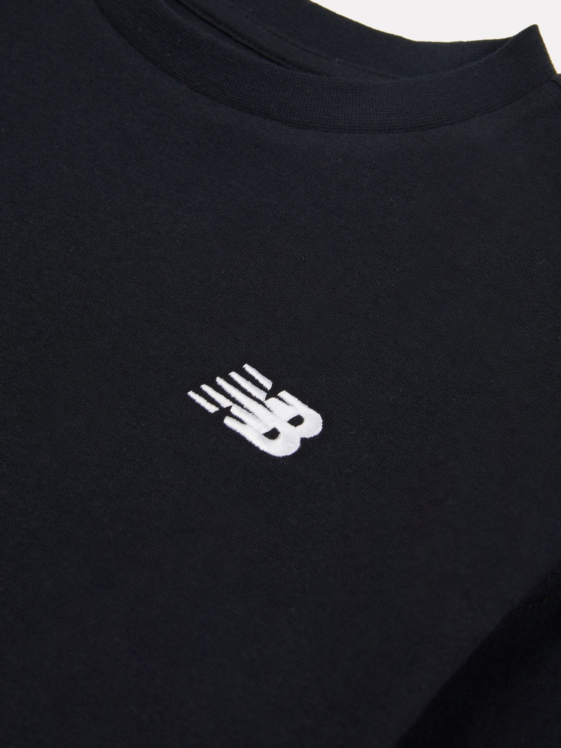 Dsiney Kidz - New Balance Black Logo 100% Cotton Short Sleeve T-Shirt image 3